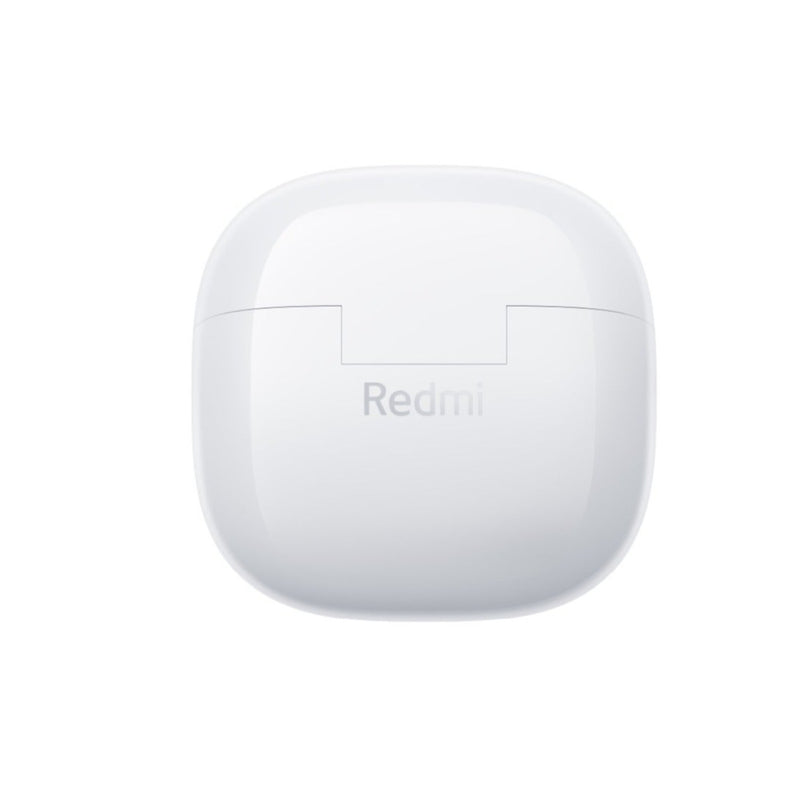 Redmi Buds 6 Lite, Dual-mic, Up to 40dB wide frequency active noise cancellation - White