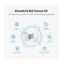 مجموعة مستشعرات BroadLink مستشعر الباب ومستشعر درجة الحرارة والرطوبة (CR2032) - أبيض 