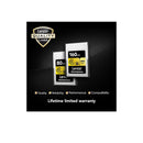 Lexar Professional 80GB CFexpress Type A 900MB/s-800MB/s Gold (LCAGOLD080G-RNENG) - 