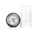 خلاط ميديا تيك 3 في 1 600 واط (MT-B18) - فضي/أسود 