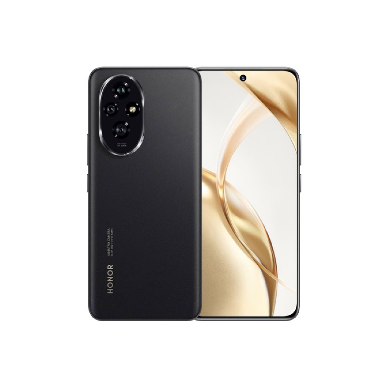 Honor 200 Dual SIM Mobile, 512GB Memory, 12GB RAM, 5G - Black