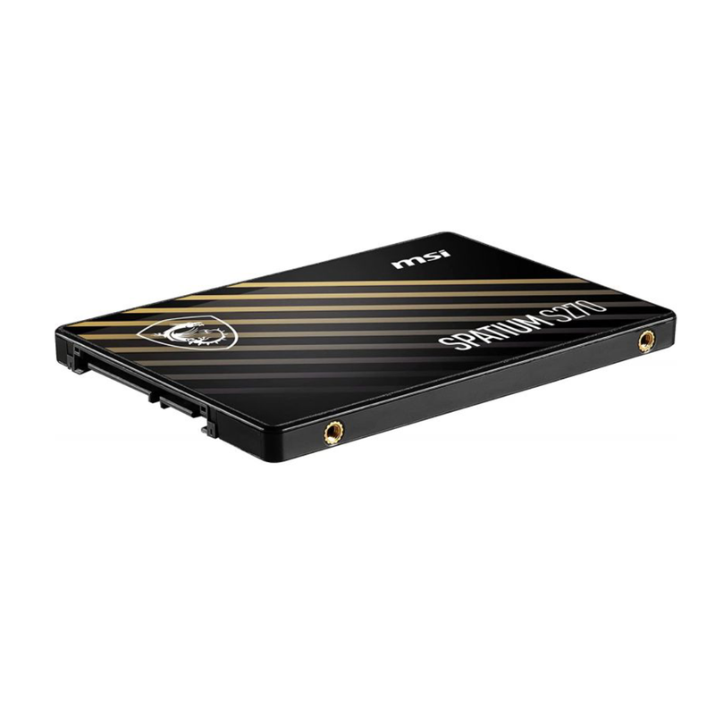 MSI Spatium S270 -960GB 3D NAND SATA 2.5 Inch Internal SSD - Black