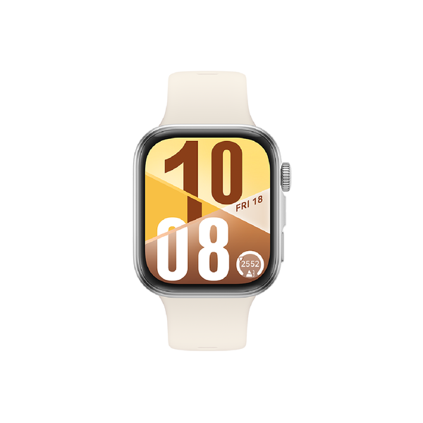 Huawei Smart Watch Fit 4, Ultra-Slim Design, Comprehensive Health Management, Durable Battery Life - White