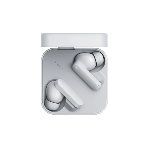Nothing CMF Buds 2A Earbuds with Active Noise Cancellation, IP54 Water Resistant, Ultra Bass Technology - Light Grey