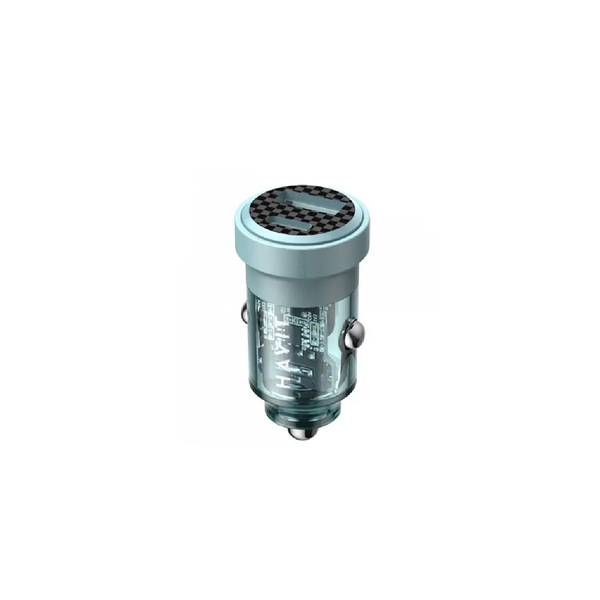 Havit CC2016 30W Dual Port PD Car Charger - Blue