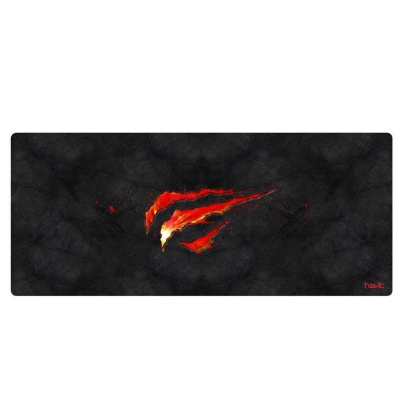 Havit Gaming Mousepad Large 70cm x 30cm x 0.3cm MP861 - Black/Red