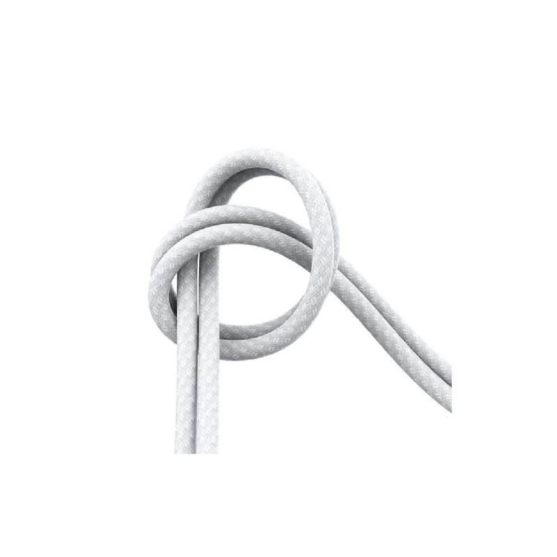 Recci Cable PD60W Type-C to Type-C 1.2M (EMI CLIPS, 48 BRAIDED WIRE) - RS13CC - White