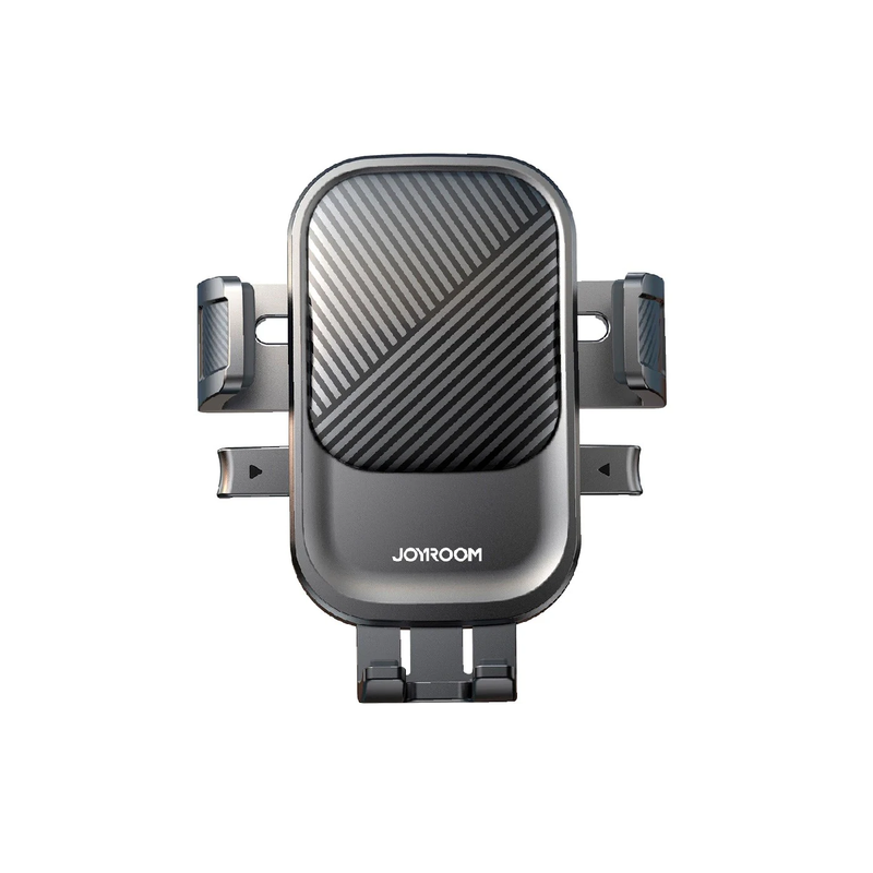 JOYROOM Car Phone Mount holder, Soft silicone pads ensure a gentle grip on your phone while preventing scratches - Black