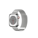 سوار ساعة WIWU المغناطيسي المصنوع من الفولاذ المقاوم للصدأ - فضي