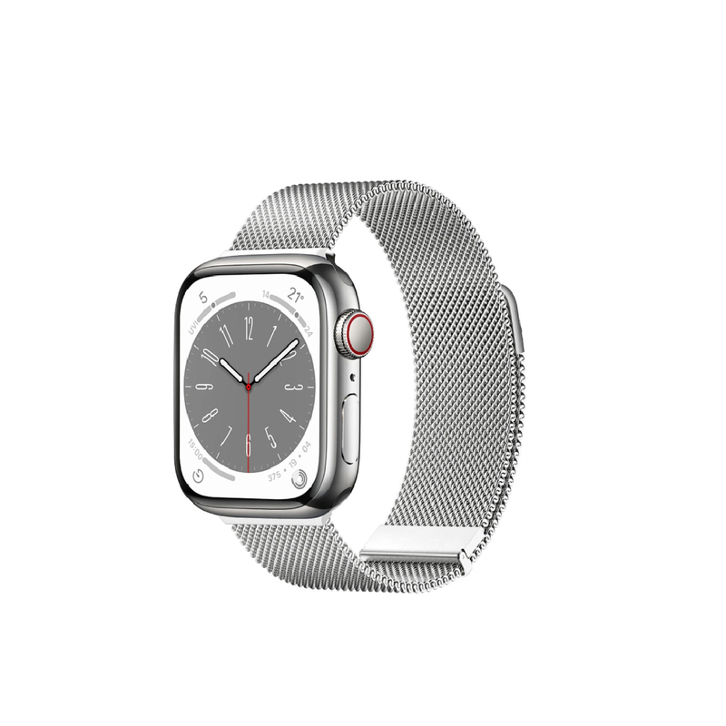 WIWU Magnetic Watch Band Stainless - Silver