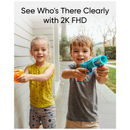 جرس باب فيديو أمان Eufy C30، 2K - أسود