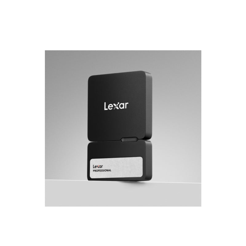 قرص تخزين SSD محمول من Lexar Professional Go بسعة 1 تيرابايت - أسود