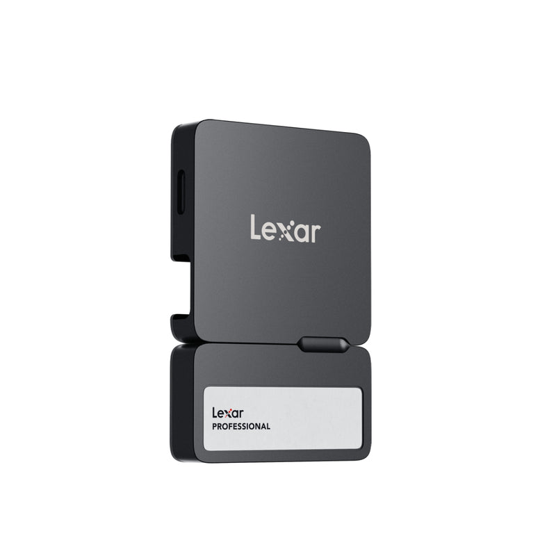 قرص تخزين SSD محمول من Lexar Professional Go بسعة 1 تيرابايت - أسود