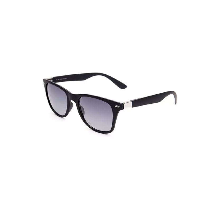 Mi Polarized Square Sunglasses - Black