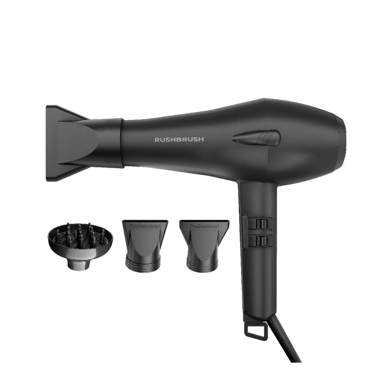 Rush Brush D3 Turbo Dryer, 3 Heat & 2 Speed