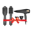 Rush Brush V3 Pro Hair Straightener, 1400W , 3 Speed Settings, 4 Temperature + Rush Brush D2 Pro 2500W Hair Dryer