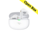 Itel Earbuds T11, 10mm Drivers, 4 Mic ENC, BT 5.3, Upto 40 Hours Playback - White