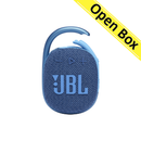 JBL Clip 4 Waterproof Bluetooth Speaker, Up To 10hrs Playing Time - Blue