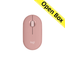 Logitech Pebble 2 M350s Modern, Slim and Silent Wireless and Bluetooth Mouse - Pink