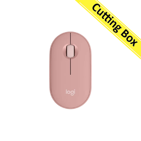 Logitech Pebble 2 M350s Modern, Slim and Silent Wireless and Bluetooth Mouse - Pink