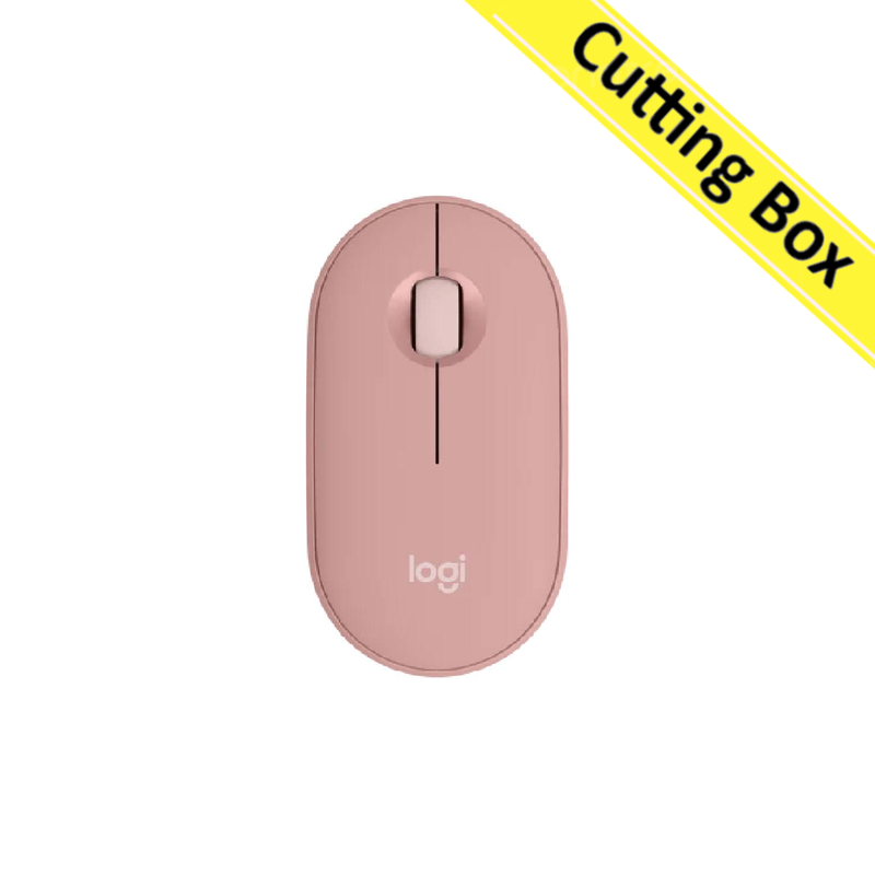 Logitech Pebble 2 M350s Modern, Slim and Silent Wireless and Bluetooth Mouse - Pink