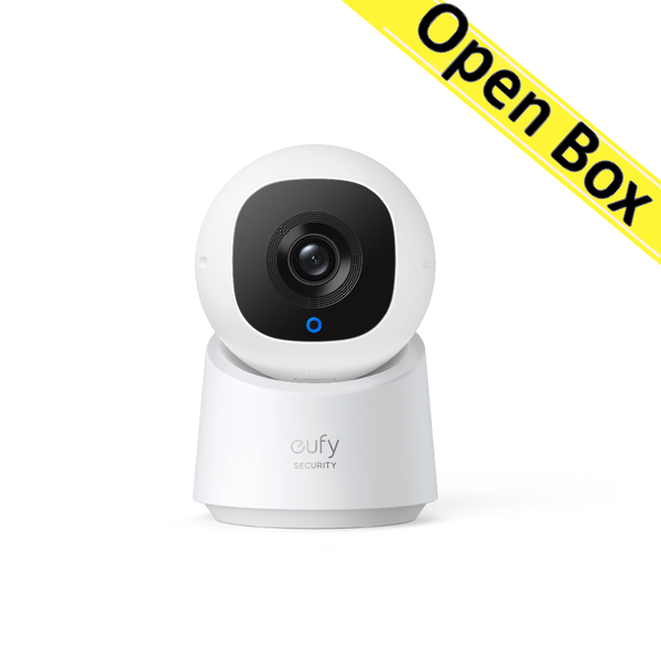 Eufy Wireless Indoor Security Camera C220 , 2K Resolution, 360° Pan and Tilt - T8W11321 - White
