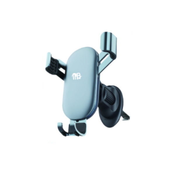 Nine Vehicle Mounted Mobile Phone Bracket with Metal - Gray