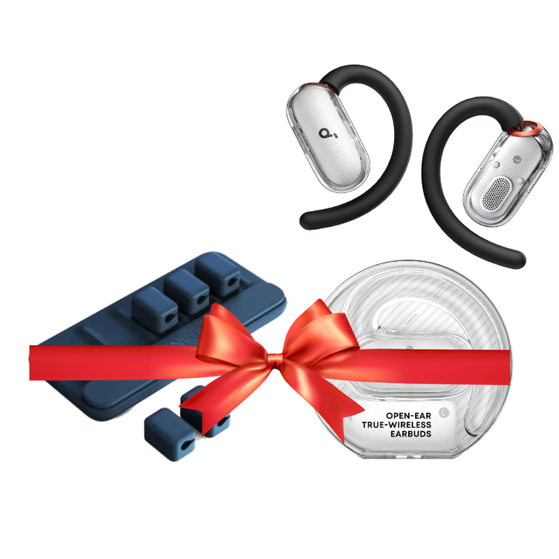 Anker Soundcore V40i Open-Ear Earbuds + Anker Magnetic Cable Holder