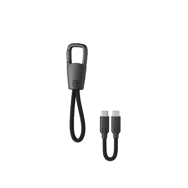 Nine Cable Medallion USB 2.0 Cable Type-C To Type-C 60W 0.5m - Black