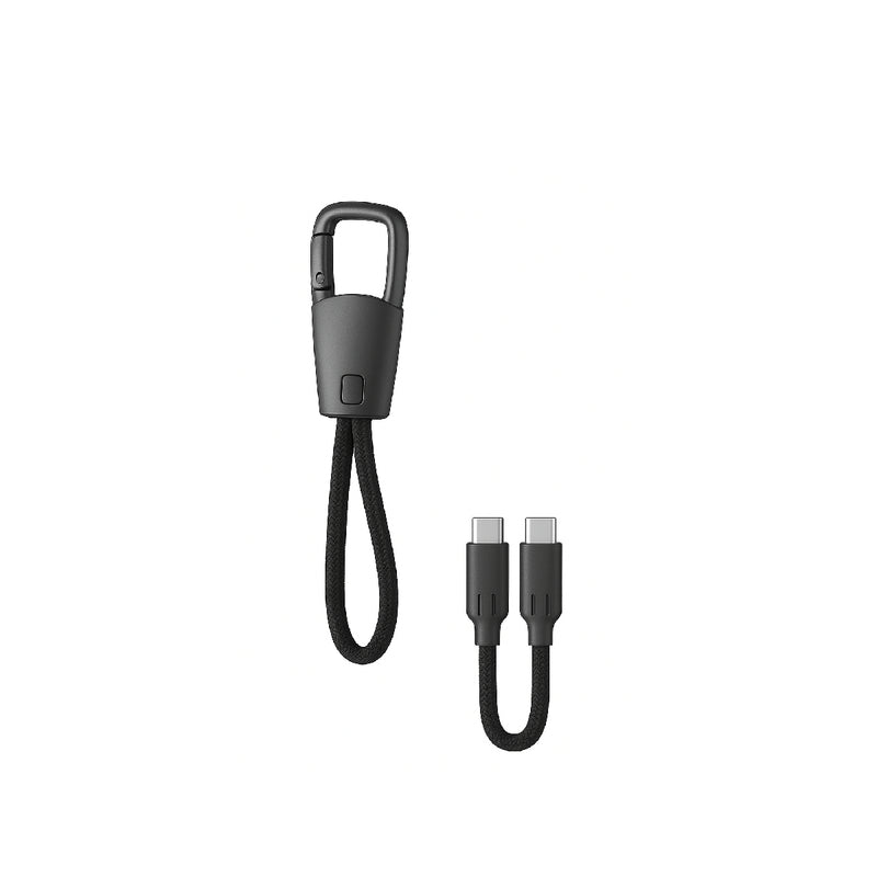Nine Cable Medallion USB 2.0 Cable Type-C To Type-C 60W 0.5m - Black