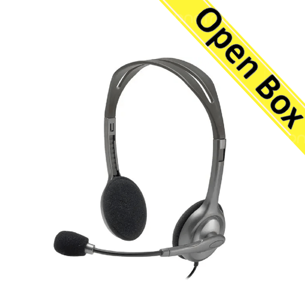 Logitech H111 Stereo Headset - Black