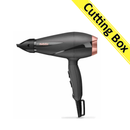 Babyliss Smooth Pro Hair Dryer, 2100 Watt, 6709DE - Black/Rose Gold