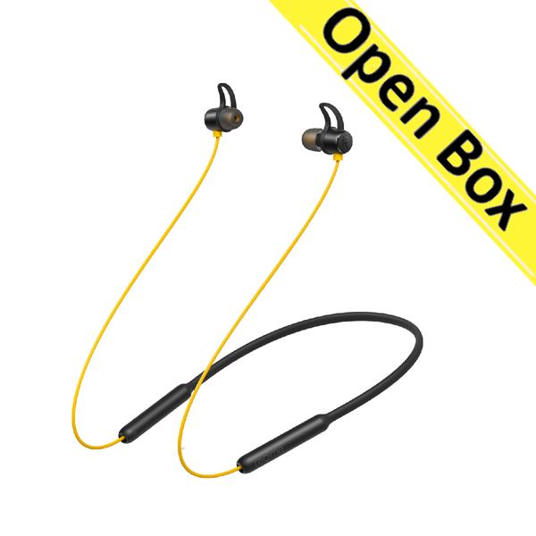 Realme Buds Wireless Real Bass, 11.2mm Bass Boost Driver, 12 Hour Playback, Sweat Proof - Yellow