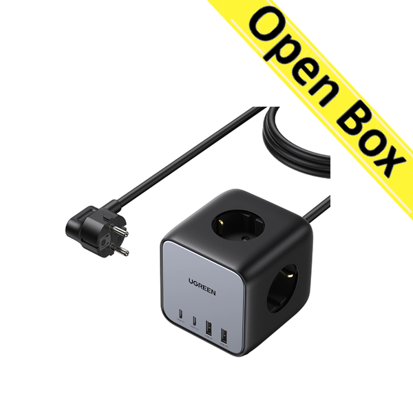 Ugreen 65W USB-C GaN Charging Station-7 Ports Desktop Charger, CD268 - Black