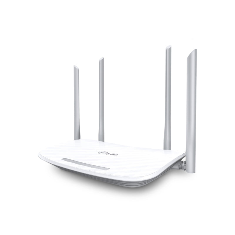 تي بي لينك راوتر واي فاي لاسلكي ثنائي النطاق ، AC1200 - أبيض