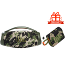 مكبر صوت محمول بتقنية البلوتوث من JBL Boombox 3، صوت قوي وباس قوي، مقاوم للماء IPX7، 24 ساعة من التشغيل - Squad 