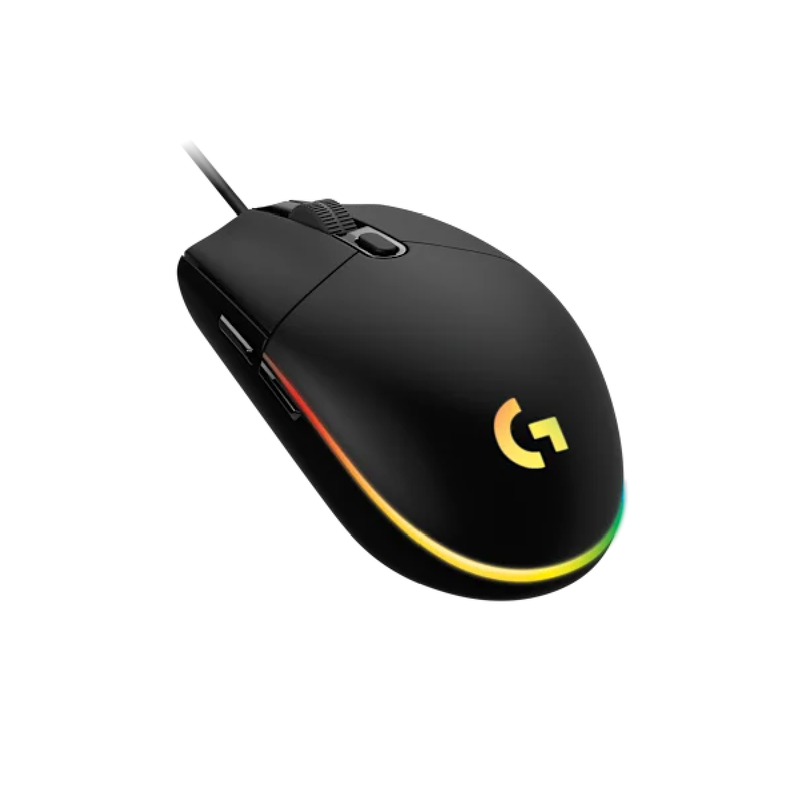 Logitech Mouse Gaming Wired G102 - Black