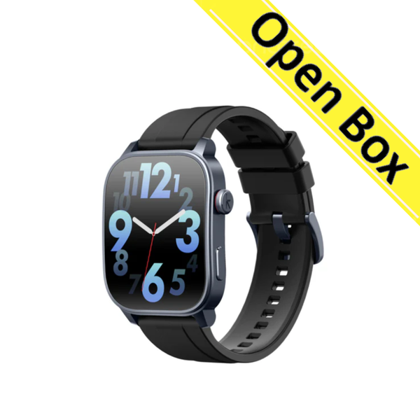 Kieslect Smart Calling Watch Ks3, 2.1 Amoled Display, Silicon Strap, Waterproof - Black
