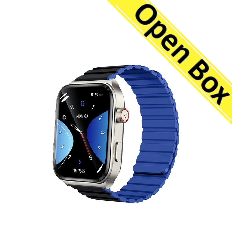 Kieslect KS2 Calling, 2.01 Inch, Amoled, 3ATM Smart Watch (Double Strap Protector)