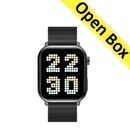 Imilab Smart Watch W02 Bluetooth Calling, 1.85" TFT Screen, 24h Bio Tracker - Black + Black magnetic strap + Blue Fluoroelastomer Strap