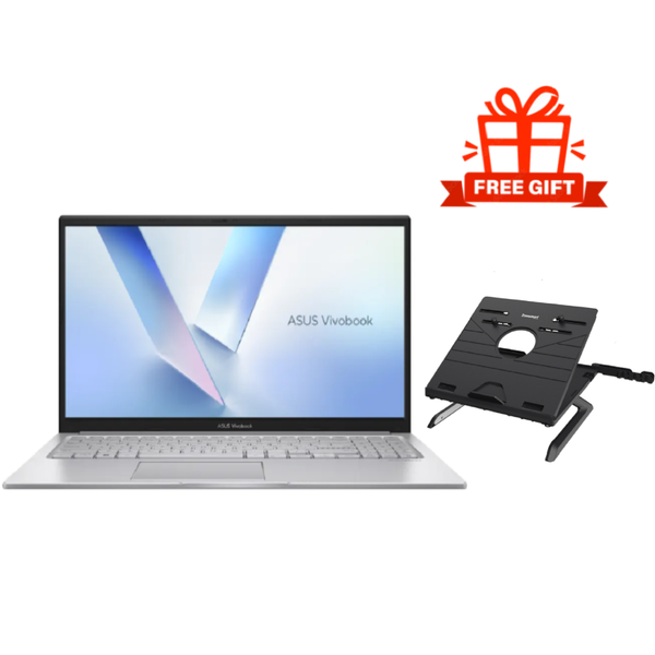 أسوس فيفو بوك 15 X1504VA-NJ083W لاب توب, أنتيل كور i3 1315U, جيجابايت 256, 8 جيجابايت - سيلفر 