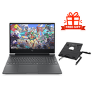 إتش بي Victus 15-fb3014ne C53H1EA لاب توب، معالج AMD Ryzen 7-7445HS، سعة 512 جيجابايت SSD، سعة 16 جيجابايت، بطاقة رسومات NVIDIA GeForce RTX 2050، نظام التشغيل Windows 11 - رمادي