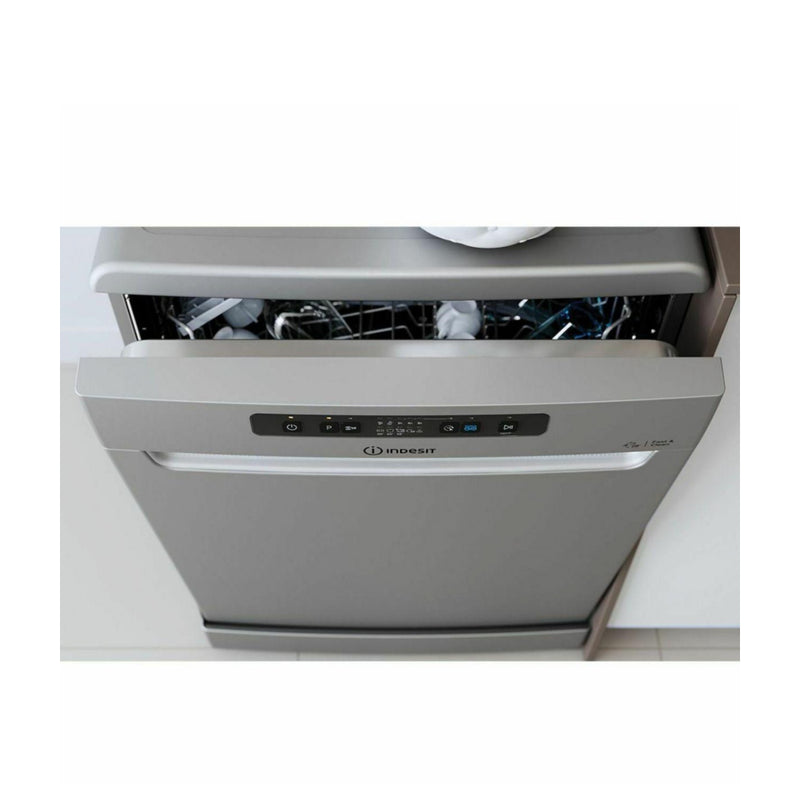 إنديست غسالة أطباق، 13 فردًا، 6 برامج، DFC2B+16ACX - رمادي