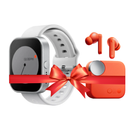 سي ام اف من ناثينج واتش برو ساعة شاشة اموليد مقاس 1.96 بوصة مكالمات BT مع تقليل الضوضاء + ناثينج سماعه 