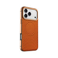 Levelo Case For iPhone 17 Pro Spirale PU Leather