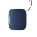 مكبر صوت بلوتوث SIA SP702 بقوة 6 واط مقاوم للماء مع أضواء RGB - أزرق