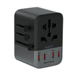 Aukey PA-TA08A Travel Mate 65w Gan Universal Adapter - Gray