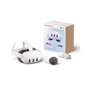 ميتا كويست 3 سماعة الواقع الافتراضي بسعة 512 جيجابايت - دقة عالية كيه 4 - ابيض