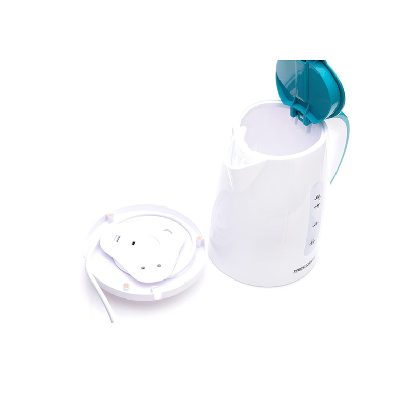 MediaTech Kettle, 1.7 Liters, 2200W - White - Mt-K199