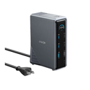 أنكر برايم محطة شحن 14 في 1 - شاشة مزدوجة - 160 وات رمادي 